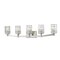 Z-Lite Aubrey 5 Light Vanity, Brushed Nickel & Clear 1931-5V-BN - alternate 1